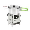 thumbnail image 1 of Outdoors Portable Stainless Steel Folding BBQ Barbecue Shelf Mini Charcoal Picnic Stove, 1 of 4