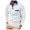 White, variant on SUYIDA Men's High Neck Fleece Lined Top, Long Sleeve Warm Training Tee, Outdoor Activewear Fitness Shirt