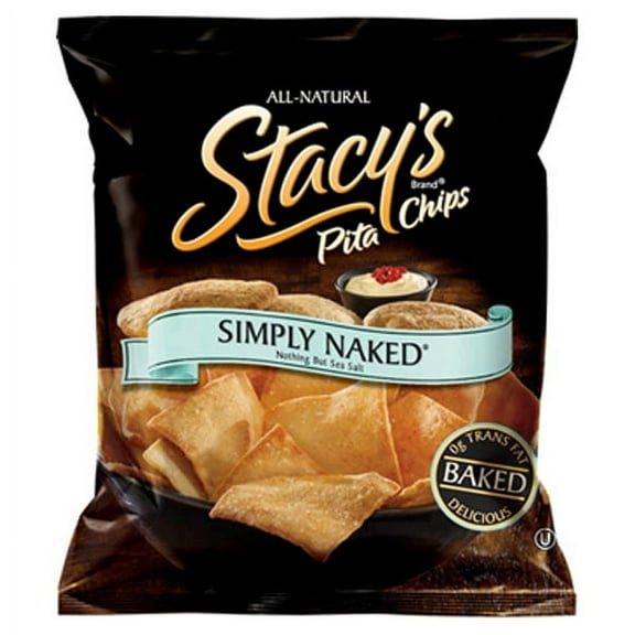 Stacy's Pita Simply Naked Chips 1.5 oz Bags - Pack of 24