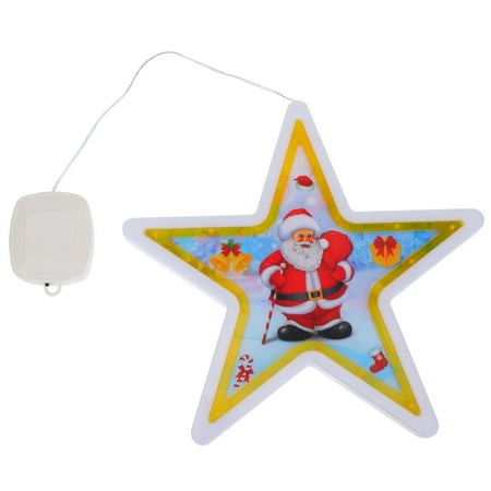 

TOYMYTOY 1pc LED Warm Color Santa Claus light Christmas Festive Atmosphere Hanging Light