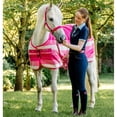thumbnail image 5 of HORSEWARE IRELAND Newmarket Fleece Cooler Blanket, Color: Witney Pink, Size: 84, 5 of 6