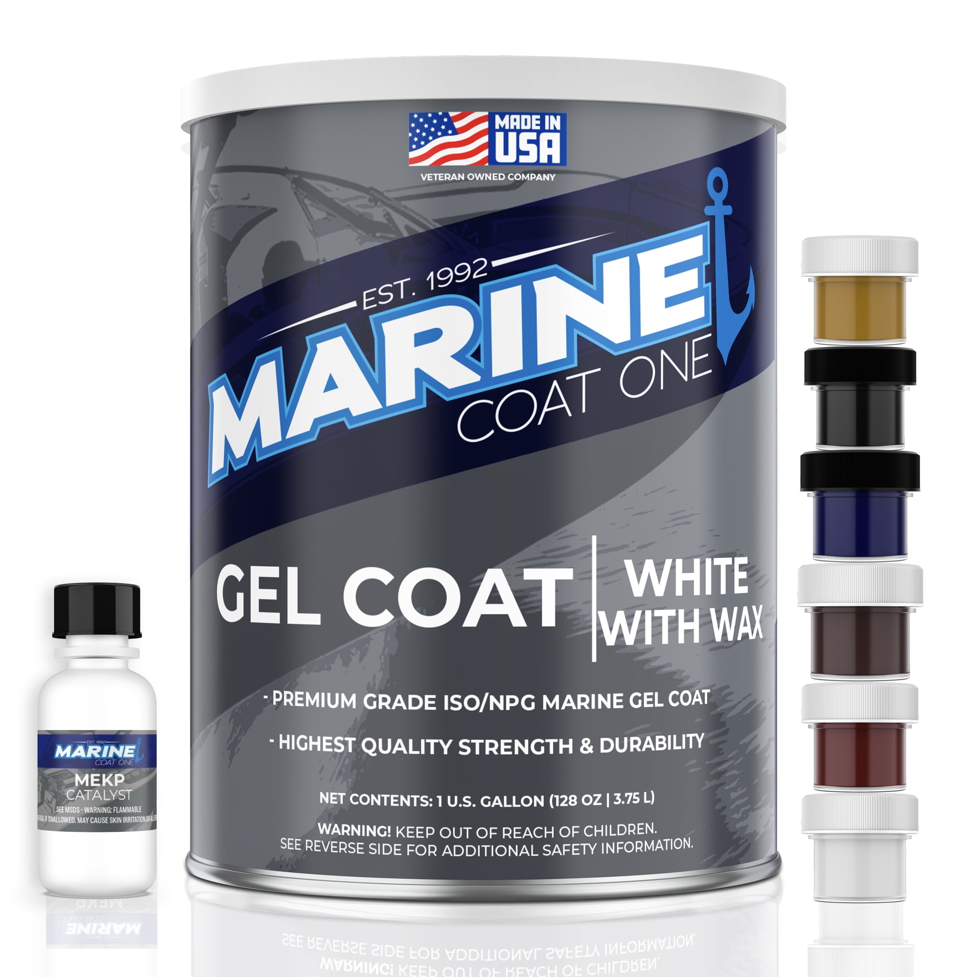 Blue Gee White Gelcoat Repair Kit