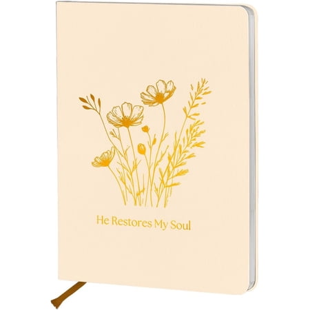 Floral Notebooks for Note Taking Christian Gifts for Women | Inspirational College Ruled Notebook Travel Journal 200 Pages A5 Hard Shell Journal Diary for Writing Work