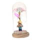 thumbnail image 2 of Rosa en cúpula de cristal, flores preservadas, luces LED, regalo, decoración romántica, rosas eternas en cubierta de cristal para el día de la madre Padre Luz Cálida, 2 of 9