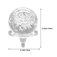 thumbnail image 2 of Hemobllo 1Set Stylish Clear Crystal Sphere for Water Fountain and Home Office Decor, 2 of 8