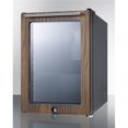 thumbnail image 1 of Summit Appliance SCR114LWP1 Compact Beverage Center with Wooden Glass Door Trim, 1 of 1