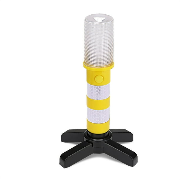 Linterna potente Greeniant con estuche de almacenamiento luz estroboscópica de seguridad impermeable color Amarillo