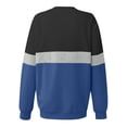 thumbnail image 3 of Diufon Sweatshirts for Women Round Neck Long Sleeve Tops Color Block Pullover Tops with Pockets, 3 of 4