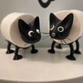 thumbnail image 4 of Boreal Craft Cute Animal Shaped Toilet Paper Holder Bathroom Drying Rack Stand Dish Storage, 4 of 6