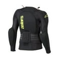thumbnail image 2 of Alpinestars Bionic Youth Protection L/S Jacket Blk/FLOU yellow Youth LG, 2 of 2