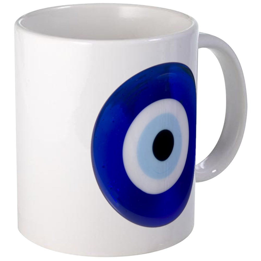 Evil Eye Design Mugs Nazar eye protection mugs Hand painted Evil eye mugs 