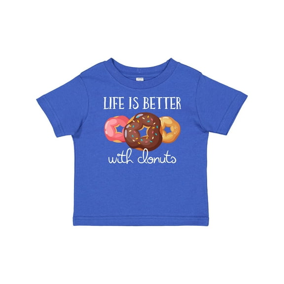 Inktastic Life is Better with Donuts Boys or Girls Baby T-Shirt