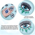 thumbnail image 4 of 15 Pcs Evil Eye Embroidery Patches for Clothes Blue Evil Eye Applique Patch Hamsa Hand Evil Eye Iron Sew on Applique for Clothes Jackets Jeans Bags DIY Embroidery Garment Accessory, 4 of 9