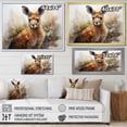 thumbnail image 4 of Designart "An Intricately Detailed Kangaroo" Animals Wall Art Living Room, 4 of 5