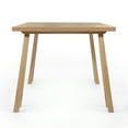 thumbnail image 5 of Noble House Montecito Modern Farmhouse Wood Dining Table, Brown Finish, 5 of 16