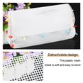 thumbnail image 3 of Clear Plastic Mesh Cloth Canvas Sheets for Making Crossbody Bag Handbag Thread Starter Craft Supplies DIY Handicraft Accessory Small, 3 of 8