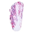 thumbnail image 5 of Wonder Nation Toddler Girls EVA Two Buckle Print Sandals, 5 of 6