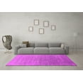 thumbnail image 3 of Ahgly Company Indoor Square Oriental Pink Industrial Area Rugs, 5' Square, 3 of 4