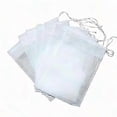 thumbnail image 1 of 100Pcs Empty Tea Bags 5x7cm DIY Herbal Loose Leaf Tea Filter Pouches, 1 of 2
