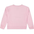 thumbnail image 2 of Disney Girls Minnie Mouse Fashion Sweatshirt - Girls Minnie and Mickey Mouse Crewneck Sweatshirt with Sleeve Print Light Pink, Large, 2 of 7