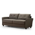 thumbnail image 5 of Zinus Ricardo Fabric Indoor Sofa Couch, Chestnut Brown, 5 of 7