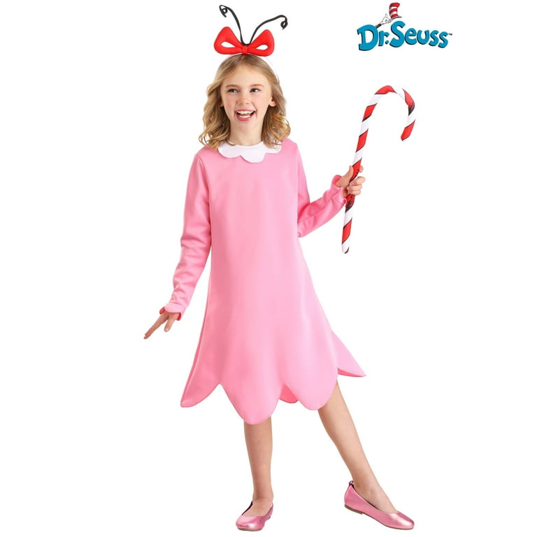 cindy lou who pink dress craftastica: & the grinch trimmed package Cindy Lou Who Costumes