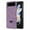 Purple, variant on Dteck Wallet Case compatible with Galaxy Z Flip 4 5G,Adjustable Crossbody Lanyard Durable Card Slots Shockproof Protective Phone Cover for Samsung Galaxy Z Flip 4 2022, Black