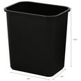 thumbnail image 2 of United Solutions 12 Pack Trash Wastebasket for Commercial and Kitchen, 7 Gallon, 2 of 5