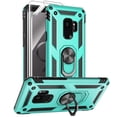 thumbnail image 1 of Funda Androgate para Samsung Galaxy S9 con soporte de anillo y protectores de pantalla, 1 of 7