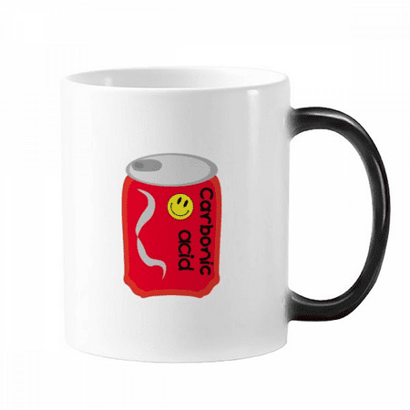 

Carbonated Drink Cola Freehand Drawing Mug Changing Color Cup Morphing Heat Sensitive 12oz