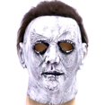 thumbnail image 2 of Máscara de Halloween Michael Myers Scary de cara completa con luz LED, 2 of 2