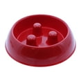 thumbnail image 3 of ProSelect Plastic Slow Feeder Dog Bowl 12oz, Red, 3 of 5