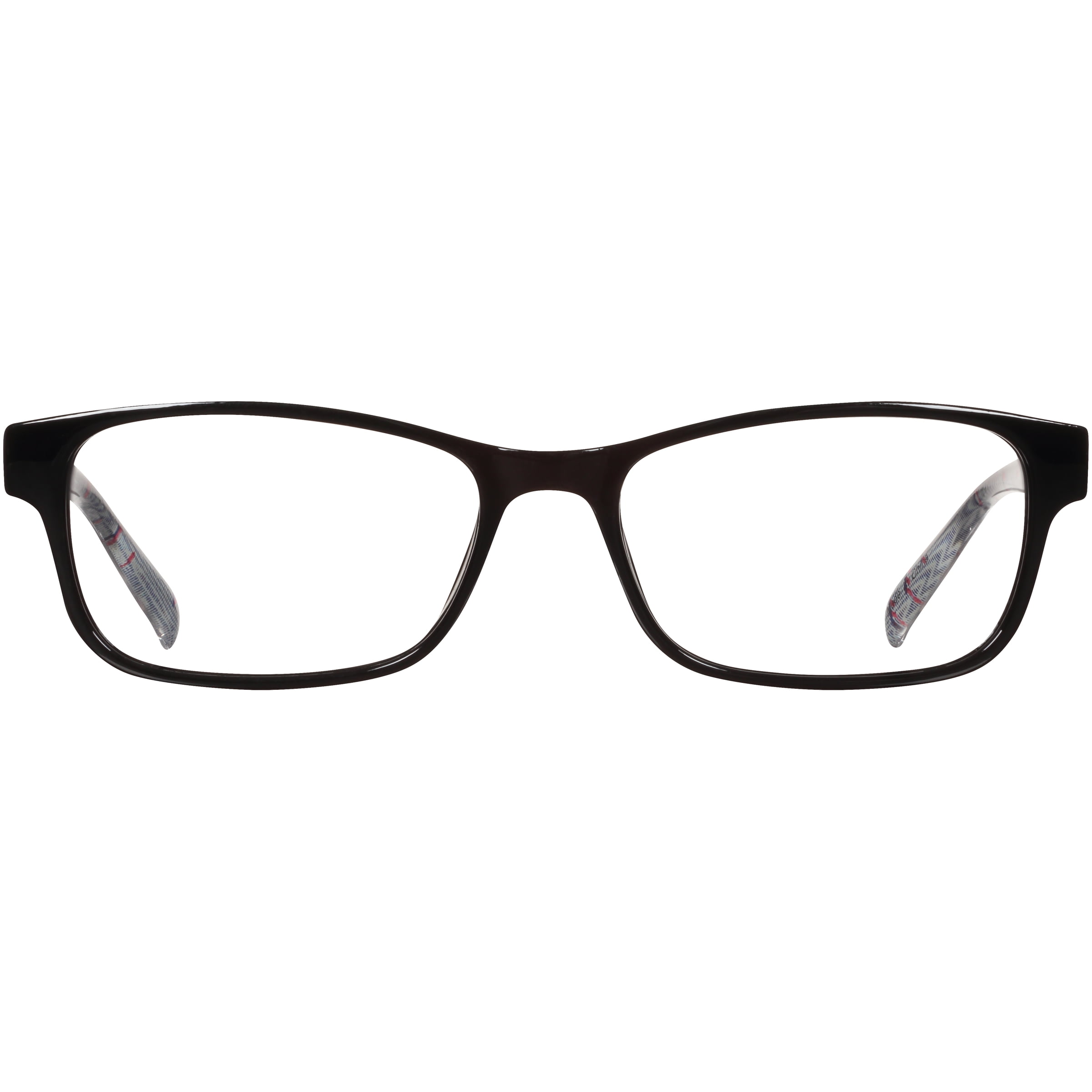 (2 pack) EV1 Skylar Black +2.00 Reading Glasses with Case