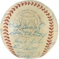 thumbnail image 6 of Roberto Clemente 1957 Pittsburgh Pirates Team Signed Baseball PSA DNA COA, 6 of 7