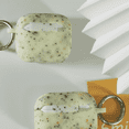 thumbnail image 3 of CCOCC Headphone Case,Stylish Floral and Glow-in-the-Dark Design for Airpods Case,for Apple AirPods 1&2,Blue, 3 of 3
