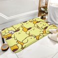 thumbnail image 5 of Pompompurin Bathroom Rugs, Extra Soft And Absorbent Bath Mat, Non-Slip, Machine Washable, Quick Dry Shaggy Bath Carpet for Bathroom Floor, Tub, Shower, 5 of 8