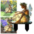 thumbnail image 1 of WIFKLSIIPG Fairy Garden Acrylic Light Catching Outdoor Decorative Stake for Yard and Patio with Design, 1 of 7