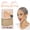 Khaki, variant on HD Invisible Wig Cap, Ultra-Thin Breathable Hair Net, 2 Pieces Stretch Stockings Cap for Daily Wear