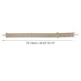 thumbnail image 2 of Unique Bargains 1 Pc Adjustable Light Gold Tone Hook Handbag Strap for Dating Khaki Polyester, 2 of 4