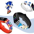 thumbnail image 5 of Relojes digitales Stitch Sonic con figuras de anime, LED luminosos, táctiles, impermeables, relojes deportivos electrónicos, regalos de cumpleaños para niños, juguetes, 5 of 5