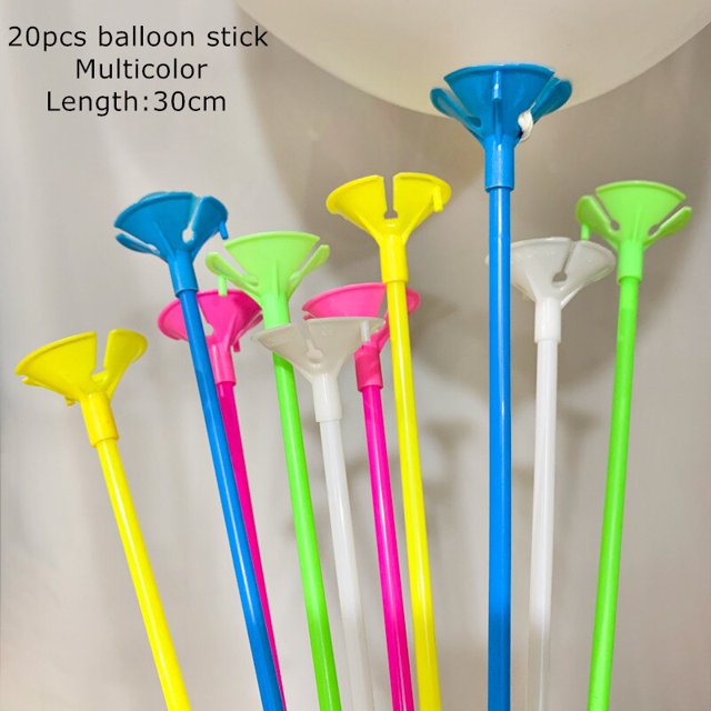 Soporte de columna de globos para Baby Shower, decoración de fiesta de cumpleaños y boda, Kit de arco de globos Eid, Clip de bomba, accesorios de globos