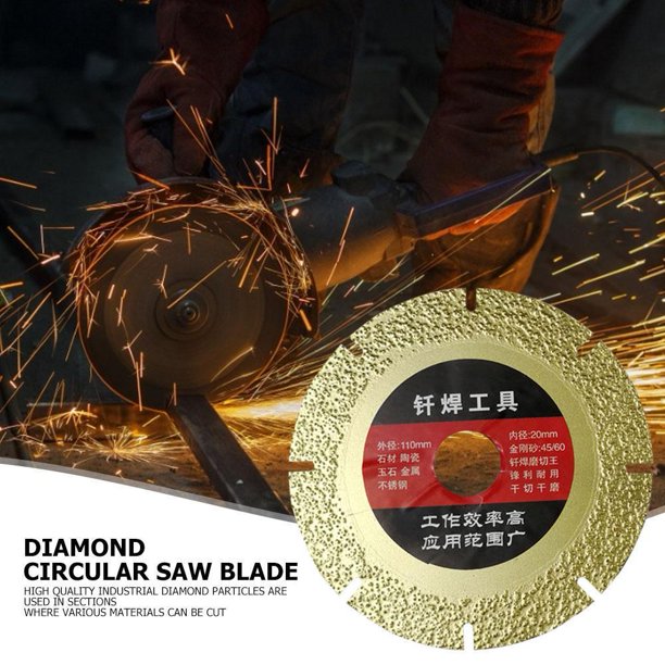 Hoja De Sierra Hoja de sierra de diamante sinterizado prensado en caliente Disco de corte de baldosas de mármol y granito (B)