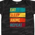 thumbnail image 4 of Inktastic Eat Sleep Anime Repeat Boys or Girls Baby Bodysuit, 4 of 5