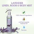 thumbnail image 3 of EarthSential All Natural Lavender Room Spray, Plant-Based Air Freshener for Home, Linen & Fabric Mist, No Harsh Chemicals, 8 oz, 3 of 5