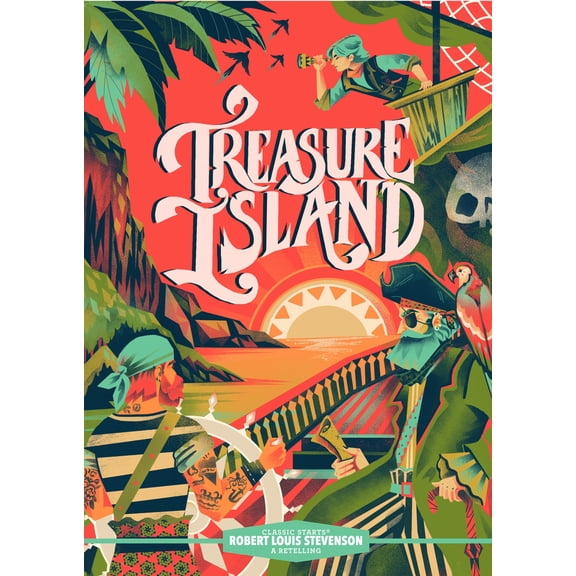 Pre-Owned Classic Starts(r) Treasure Island (Hardcover) 145494840X 9781454948407