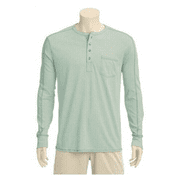 Tommy Bahama Men's T223108 San Jacinto Henley LS Sweater Palm Moss M
