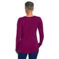 thumbnail image 5 of Healing Hands Knits Women's Mackenzie Tee 's Long Sleeve Medical Scrub Tee, 5 of 9