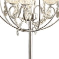 thumbnail image 3 of Benjara Shine 31" Table Lamp- Chandelier Style- Crystal and Metal- Chrome, 3 of 7