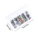 thumbnail image 2 of 64 unids/caja caña de pescar plomos de Metal accesorios de aparejos de pesca reutilizables portátiles, 2 of 8