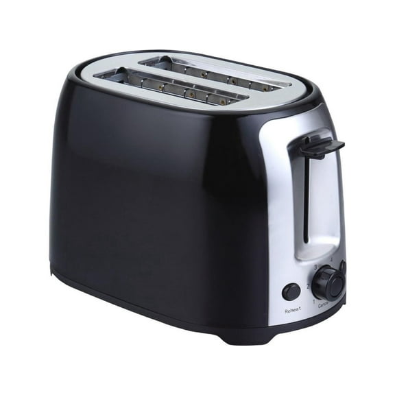 Brentwood TS-292B Cool Touch 2-Slice Extra Wide Slot Toaster, Black